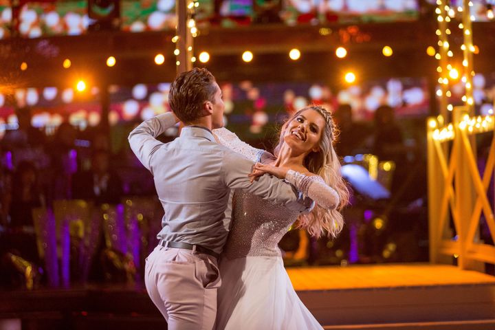 AJ and Mollie on the dance floor