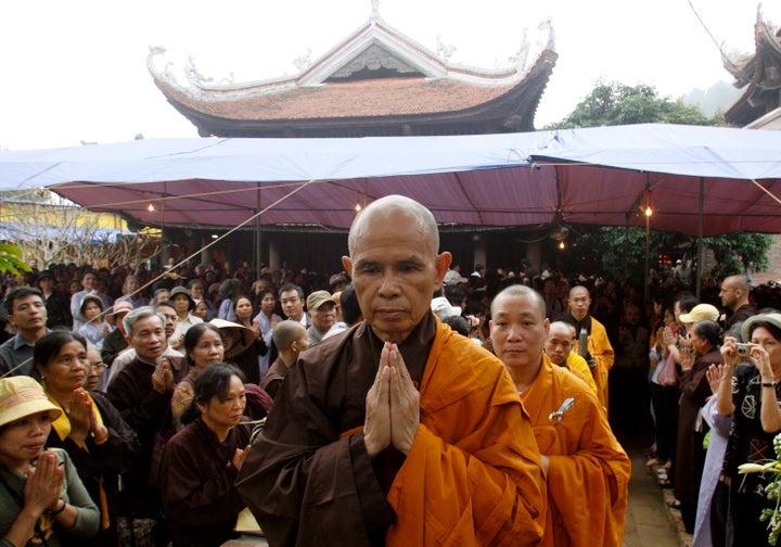 Buddhist monk Thich Nhat Hanh