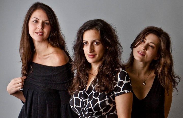 The Wailin’ Jennys (from left): Heather Masse, Nicky Mehta and Ruth Moody.