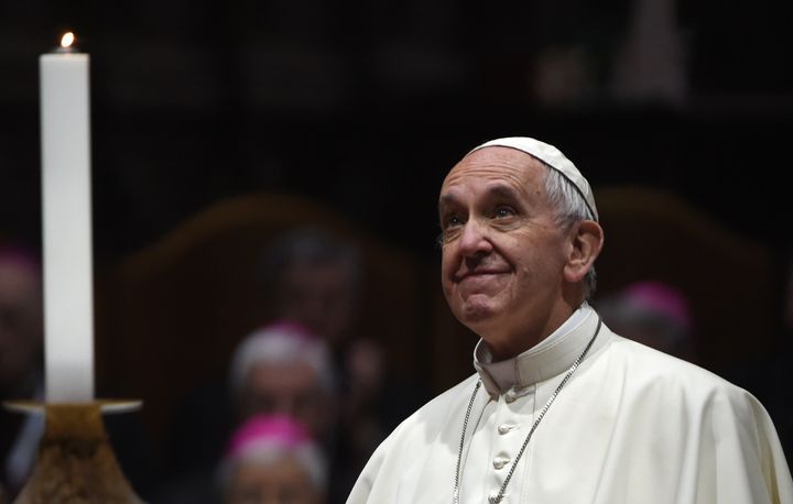 Pope Francis made a call to the International Space Station on October 26.