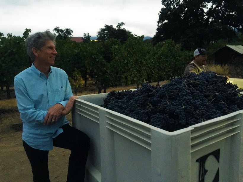 Kevin Morrisey of Ehlers Estate at Harvest Before Napa Fires