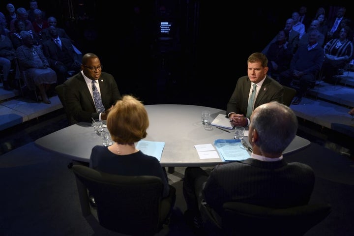 City Councilor Tito Jackson and Boston Mayor Marty Walsh join for a debate ahead of the city's upcoming mayoral election