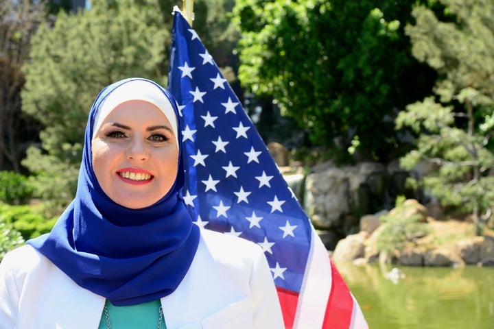 Deedra Abboud, an Arizona Democrat, says she has faced Islamophobic threats as a Senate candidate.