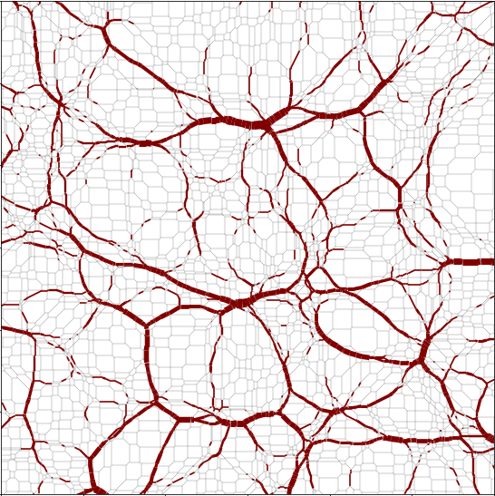 <p>From https://github.com/jhidding/adhesion-example/blob/master/notebook/Adhesion.ipynb by my coauthor, Johan Hidding.</p>