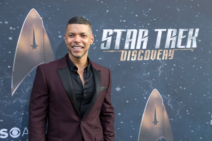 Actor Wilson Cruz arrives for the Premiere Of CBS's 'Star Trek: Discovery' at The Cinerama Dome.