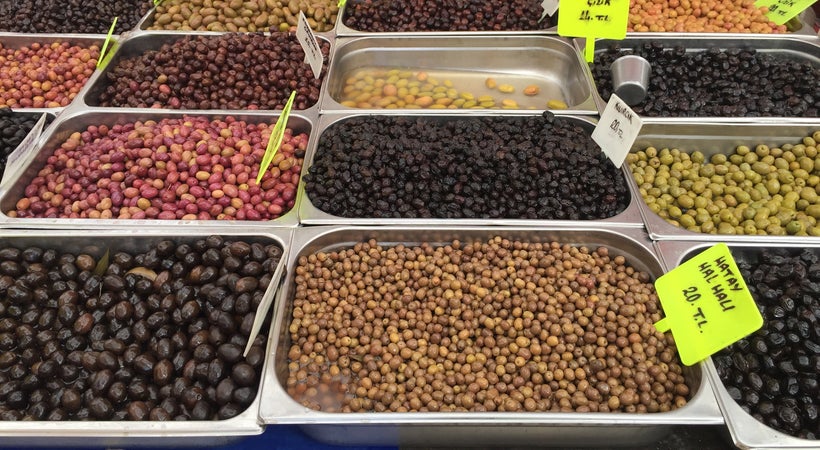 Olives are a great source of healthy fat