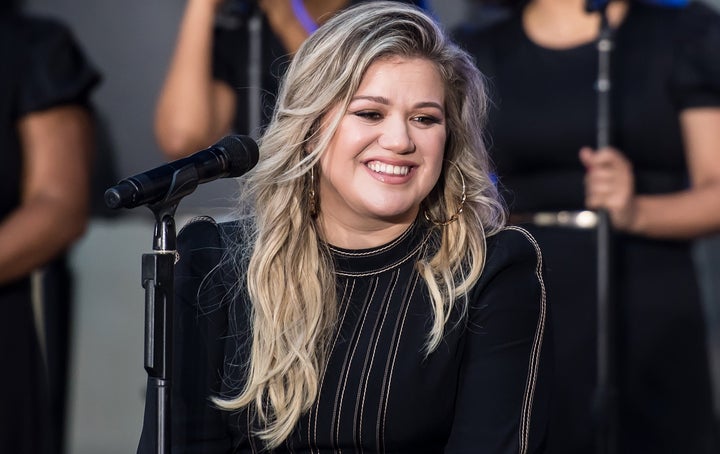 Singer Kelly Clarkson opened up about what it's like to talk with her kids about upsetting current events.