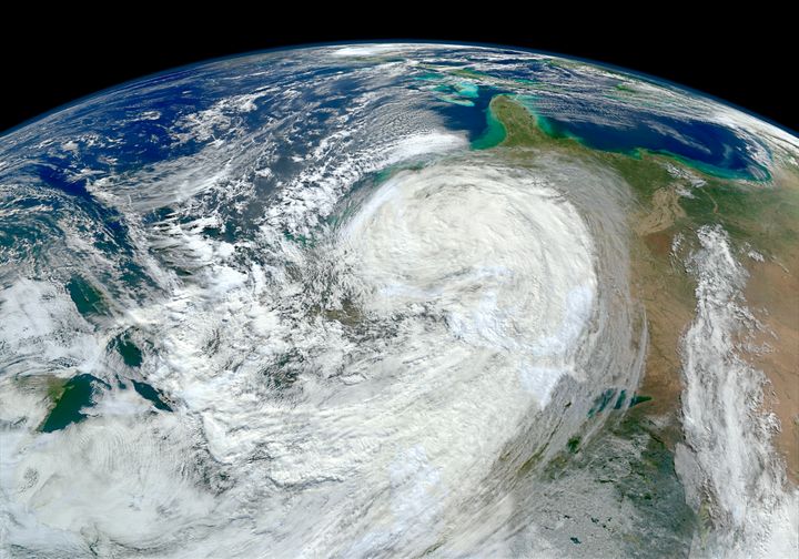 A rare convergence of tropical and nontropical weather events merged to create Sandy, the "superstorm" that struck the Northeast at the end of October 2012.