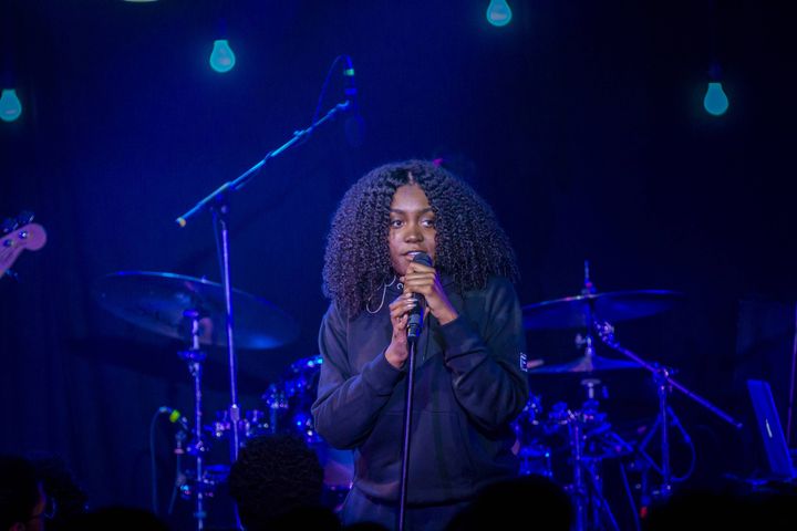Noname performing at Red Bull Sound Select’s 3 Days in Philadelphia 2017