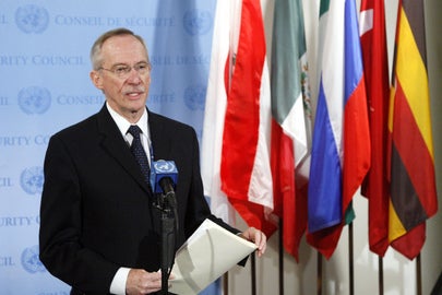 Edmond Mulet, head of the Joint Investigative Mechanism (JIM), probing Syria’s chemical weapons