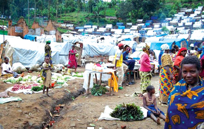 <p>Camp for Internally Displaced People</p>