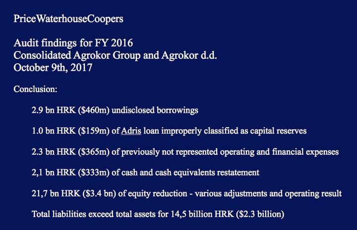 Adris - another example of a company owners/selected families owning major Croatia’s assets through criminal privatization. Adris divested cigarette company TDR which was involved in Iran, despite the sanctions, since 2008 and had an access to Liechtenstein’s money laundering since 1991.