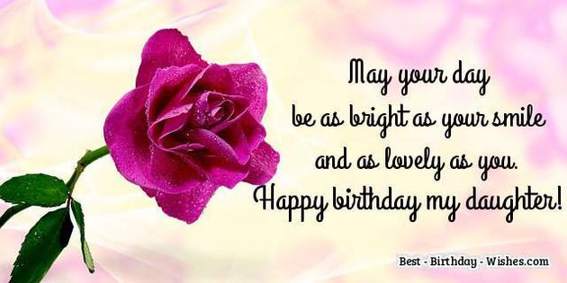 Featured image of post Simple Birthday Message For Daughter