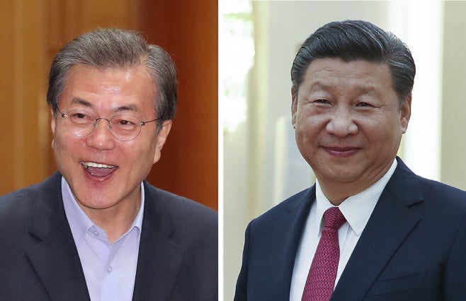 <p>Seoul-Beijing ties are showing signs of thawing recently in the economic, cultural and defense areas. In such atmosphere, the possibility is growing for South Korean President Moon Jae-in and Chinese President Xi Jinping to have a summit, raising hopes for warming relations chilled over the deployment of the THAAD missile defense system on the peninsula./ Source: Yonhap News</p>