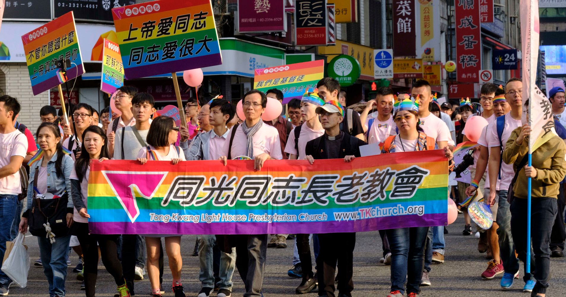 Asia's Biggest Gay Pride Parade Brings Tens Of Thousands To Taipei