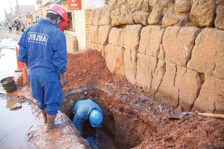 <p>Building the capacity of JIRAMA to detect, repair, and altogether prevent leaks enables the water provider to reduce the volume of non-revenue water lost, and in turn increases the volume available for the city of Antananarivo. </p>