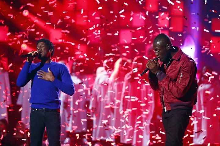 Labrinth and MNEK on 'The X Factor'