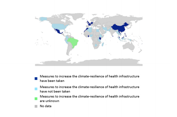 The U.S. is among the countries that have not taken measures to improve health infrastructure to deal with the influx of climate-related maladies.