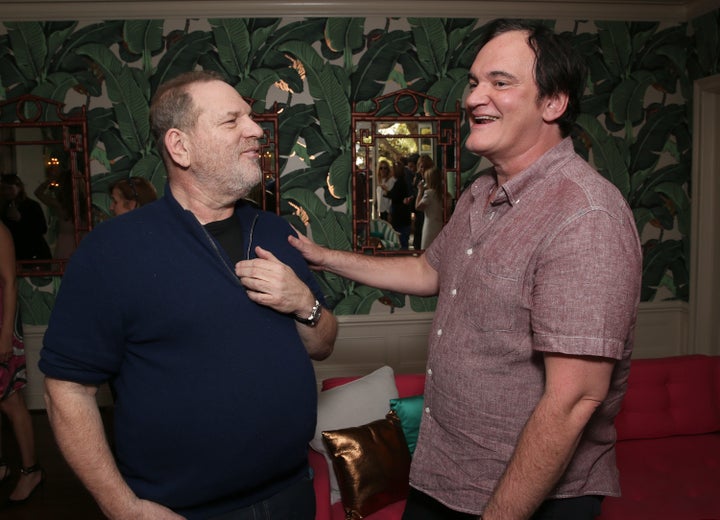 Harvey Weinstein and Quentin Tarantino in 2016.