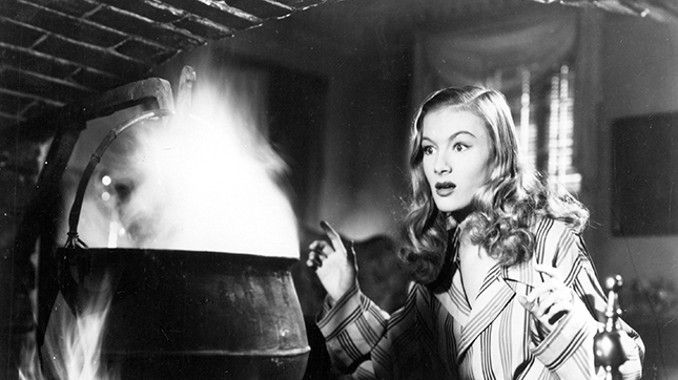 <p>Veronica Lake in ‘I Married a Witch,” 1942.</p>