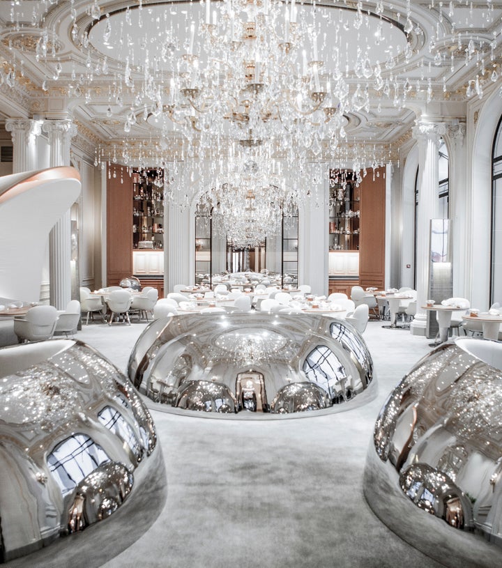 <p>The stunning Alain Ducasse Restaurant </p>