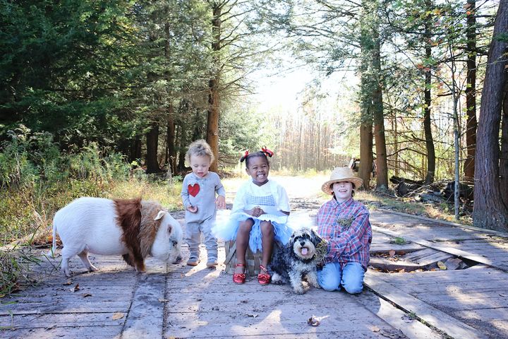 Bonnice hopes that her family’s #SweetFluffDressUp photos brings joy to others.