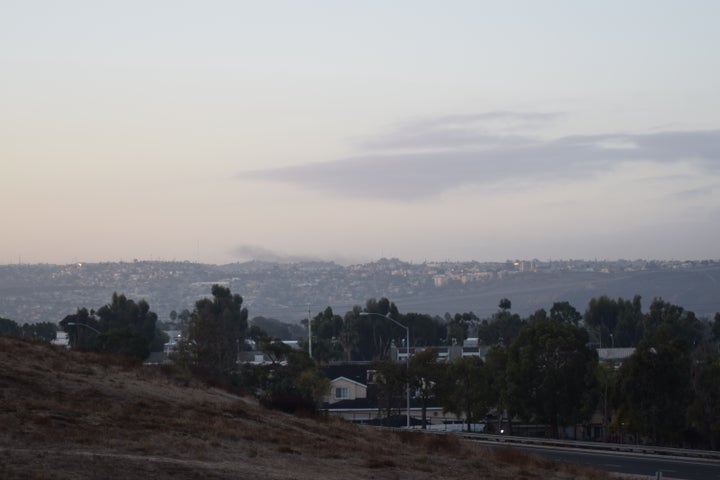 <p>View of Tijuana from San Diego.</p>
