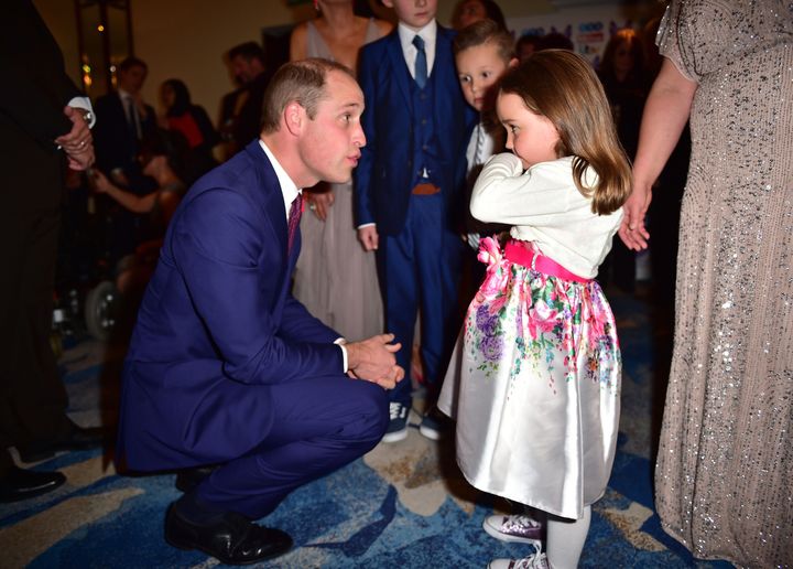 The Duke of Cambridge meets Suzie McCash as he attends The Pride of Britain Awards 2017, at Grosvenor House, Park Lane, London.