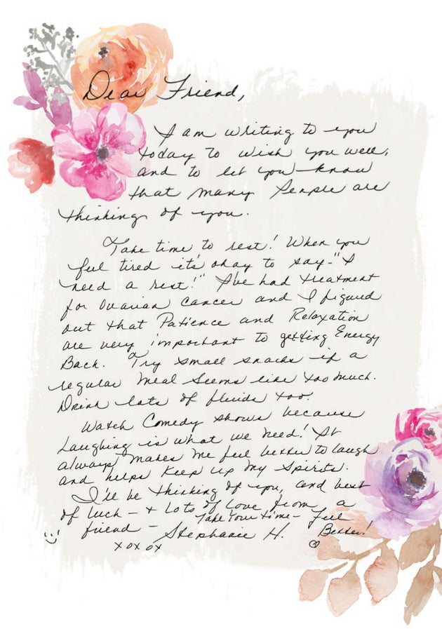 Cancer Survivor Collects 80,000 Handwritten Letters Of Love For Other