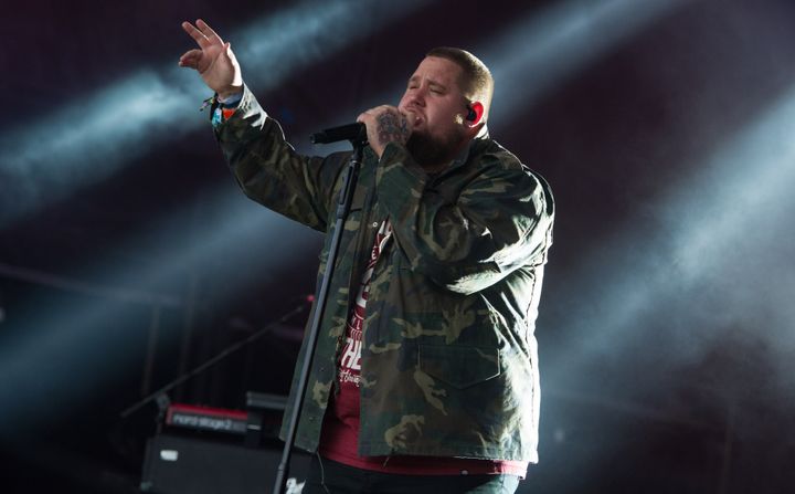 Rag'N'Bone man performing last month