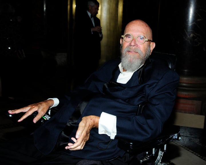 Chuck Close attends the 2017 National Arts Awards in New York City on Oct. 23.