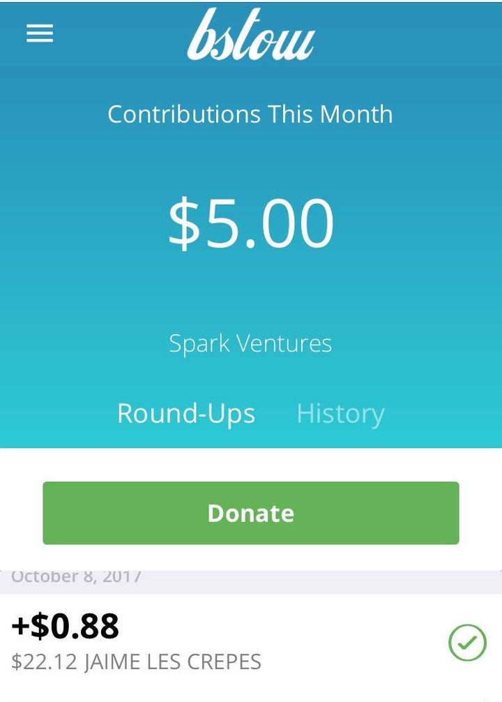 <p>See your donations add up each month and over time.</p>