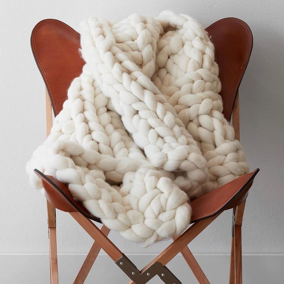 Heres Where You Can Buy Chunky Knit Blankets And Throws