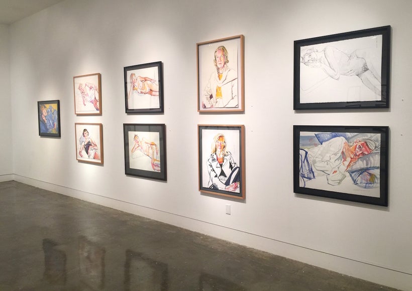 Installation View, <em>The Women: 50 Years of Portraits</em>. Santa Monica College Performing Arts Center Barrett Art Gallery