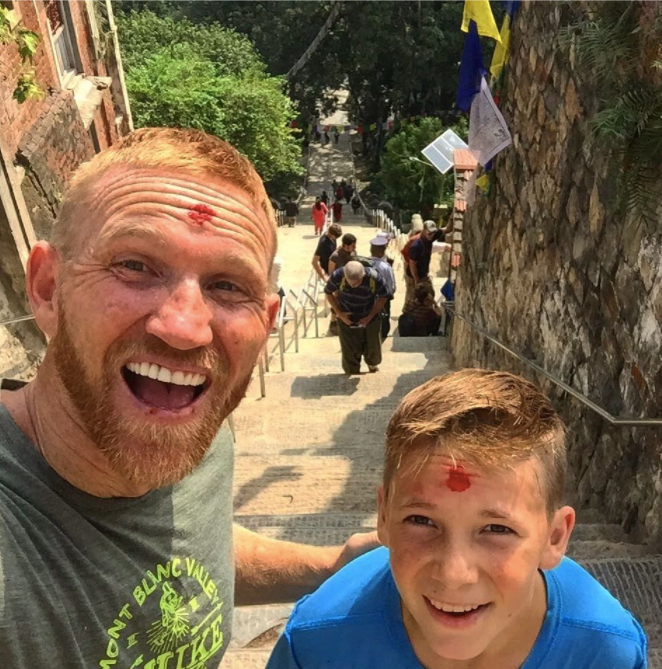 At Nepal’s Monkey Temple