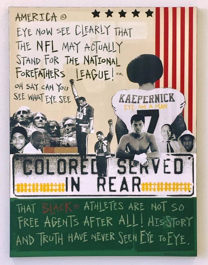 <p>“Ok let Me see if Eye got this right... So if the Inmates/Players are running the NFL/Prison like the Texans Owner Eluded too, Does that make Kaepernick an escaped con? Or a Freeman? Now let's not forget the original protest was based on law enforcement misconduct and the murdering of unarmed people of Color.” </p>