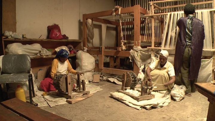ENAPAL-sponsored workshop for making handicrafts (Addis Ababa, Ethiopia, April 2015)