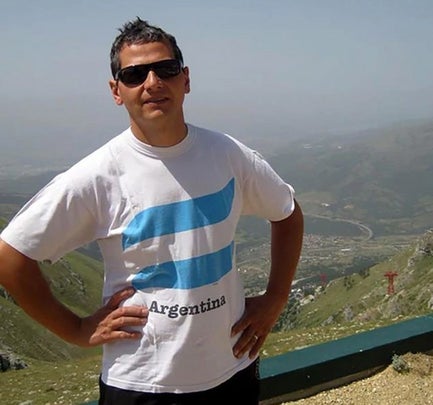 Hernán Ferruchi, an architect, was a member of the group from