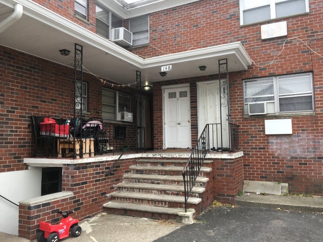 The exterior of the apartment Saipov was renting in Paterson, New