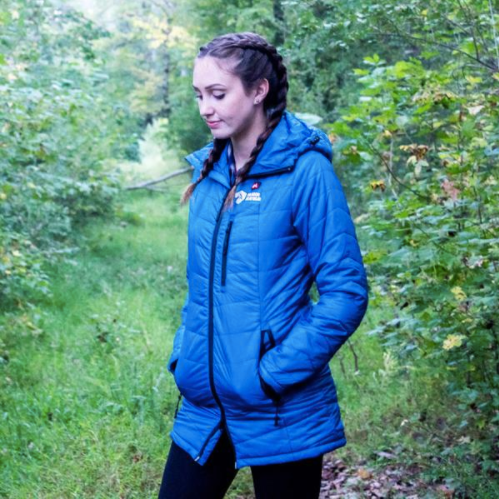 sharper image heated jacket