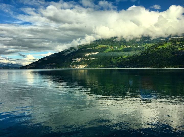 Lake Thun, one of the stunning lakes to fall in love with