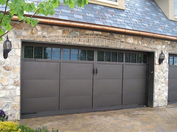 Solid garage doors to protect your prized car.