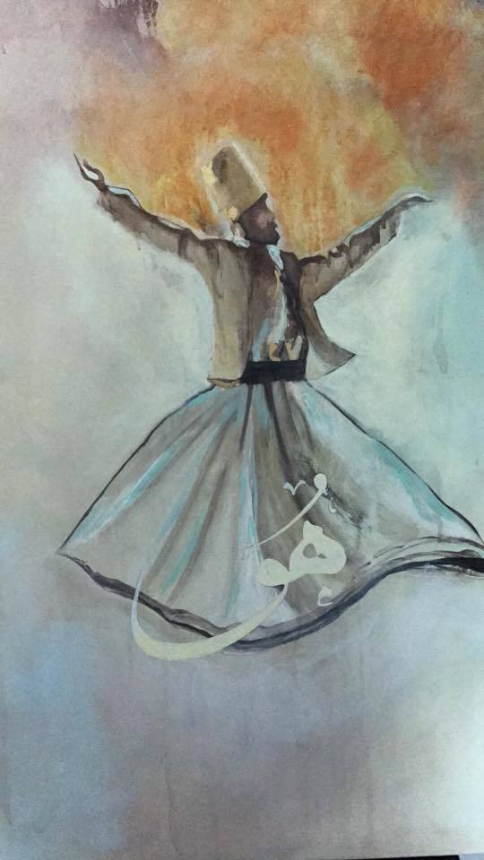 Whirling Dervish over the Ocean of Hu!