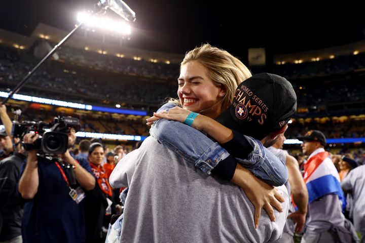 Kate Upton and Justin Verlander Make Adorable First Appearance as