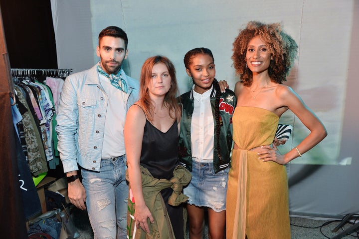 Philip Picardi, Marie Suter; Yara Shahid and, Elaine Welteroth.