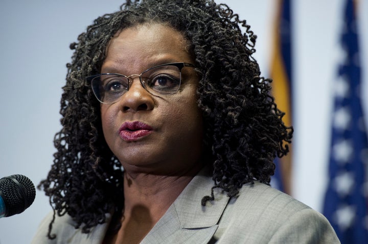 Rep. Gwen Moore (D-Wis.) knows personally what it's like to escape an abusive partner who has a firearm.