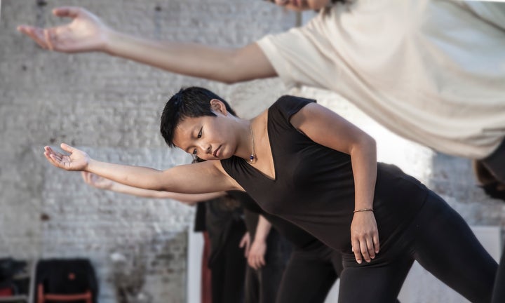 In Feldenkrais Awareness Through Movement lessons, students find their own way of moving rather than imitating a pose. 