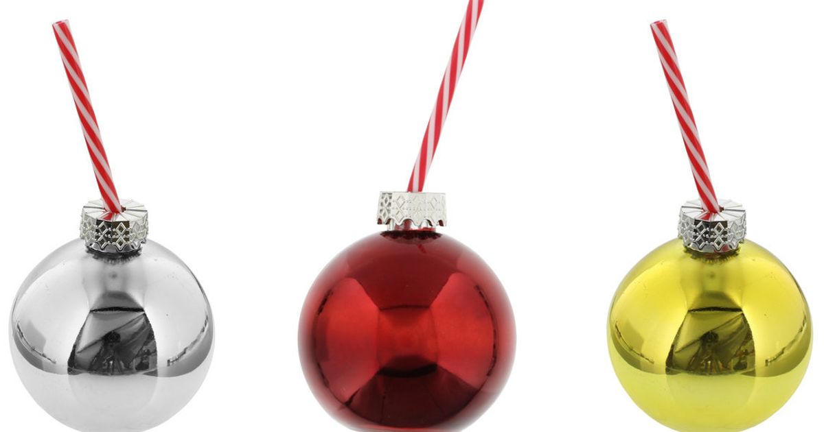 Budget Store Launches 99p Baubles Designed To Be Filled With Booze ...