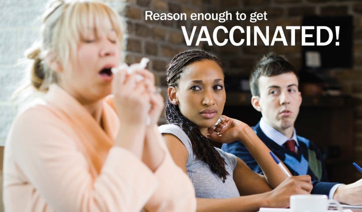 <p>Protect yourself from the flu. </p>