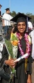 Sri Hatharasinghe-Gerschler at her 2006 graduation from University of California San Diego.